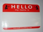 MY NAME IS - STICKER