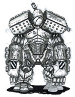 ROBOT SKETCH PRINT - A2 (mm x mm)