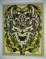 TRIBAL FACE - LIMITED EDITION CANVAS   :::ON SALE:::