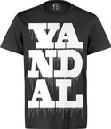 VANDAL WEAR - VANDAL T-SHIRT BLACK & WHITE